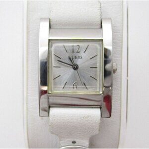 Women Guess Quartz WR Analog 24mm Dial Causal Tank Style Watch (G354)